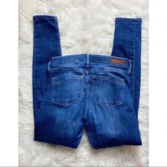 Express Distressed Skinny Jeans - Picture 2 of 4